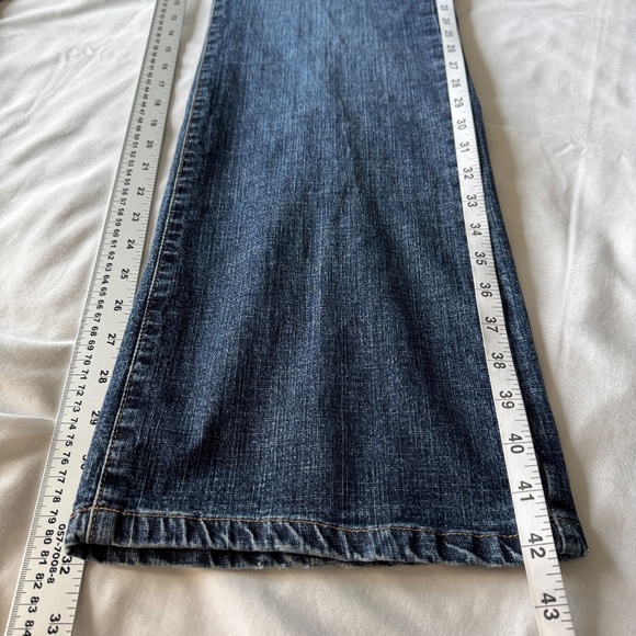 Old Navy Vintage Y2K Denim Ultra-Low Waist Bootcut Women's Jeans Blue Size 18 - Picture 9 of 11